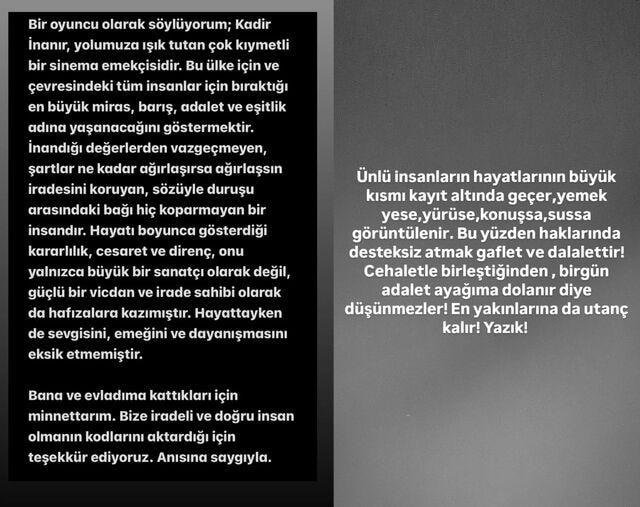 Kadir İnanır’ın vasiyet davasında gerilim: “İrade sorunu vardı” sözlerine tepki