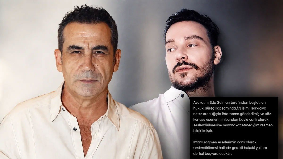 Sinan Akçıl’dan Ferhat Göçer’e noter ihtarı: Eserlerini seslendirmesine itiraz etti