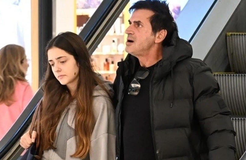 Teoman, 13 yaşındaki kızı Zeyno ile Akmerkez’de görüntülendi