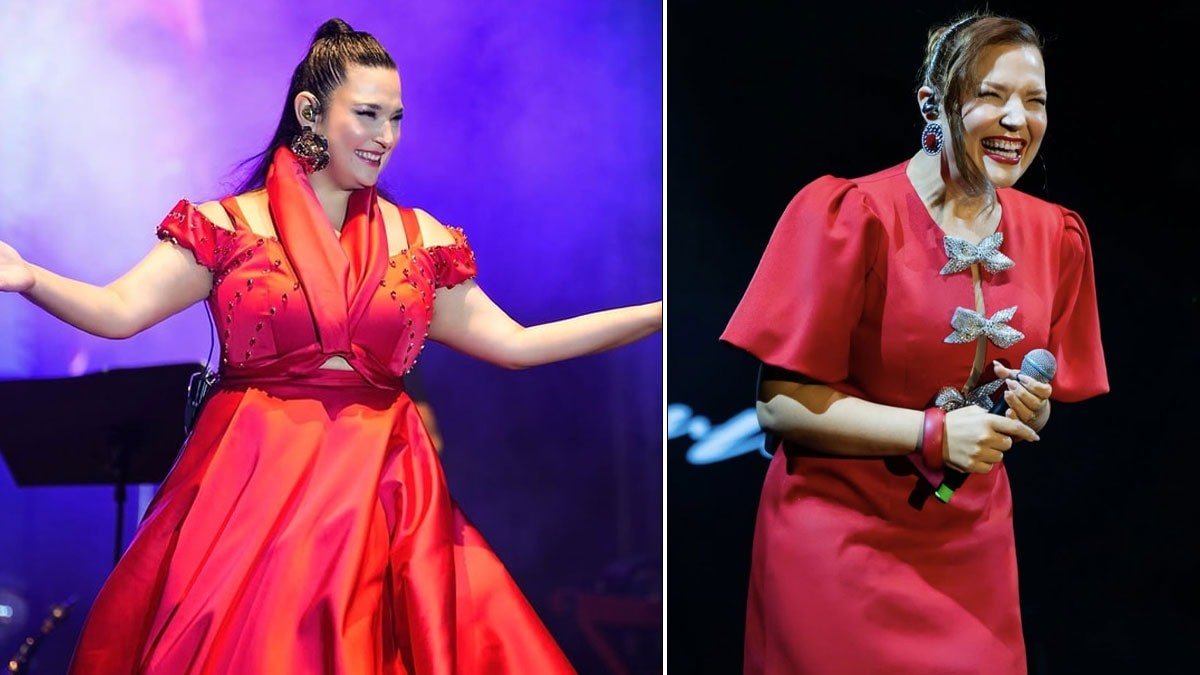 Tuğçe Kandemir’in Tokat konserindeki yeni görüntüsü dikkat çekti
