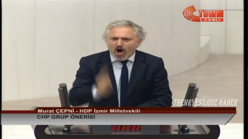 MECLİSTE KAVGA ÇIKARAN KONUŞMA-HDP MİLLETVEKİLİ MURAT ÇEPNİ ''SAVAŞ VE İŞGAL BAŞLAMIŞTIR'' DEDİ