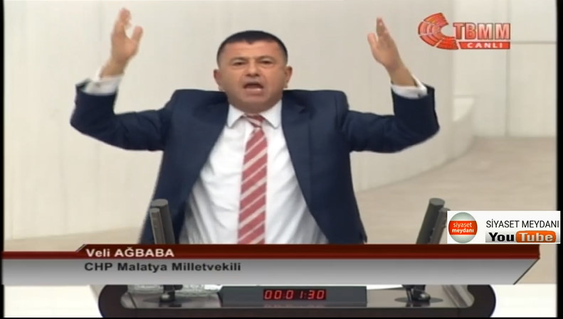 MECLİSTE KAVGA-CHP MALATYA MİLLETVEKİLİ VELİ AĞBABA MECLİSTE AKP'Lİ VEKİLLERİ BEDDUA YAĞDIRDI-24 EKİM 2019