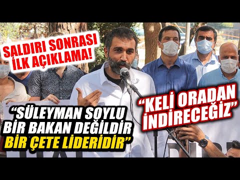 Saldırıya uğrayan Barış Atay'dan açıklama: Olayın faili Süleyman Soylu'dur