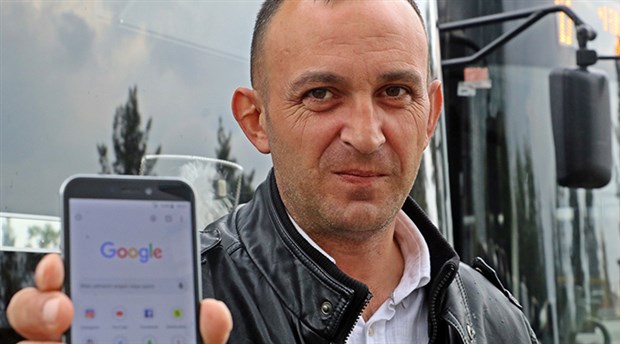 Dürüst şoförün ‘Google' sitemi: 'Salak şoför' yazınca ben çıkıyorum