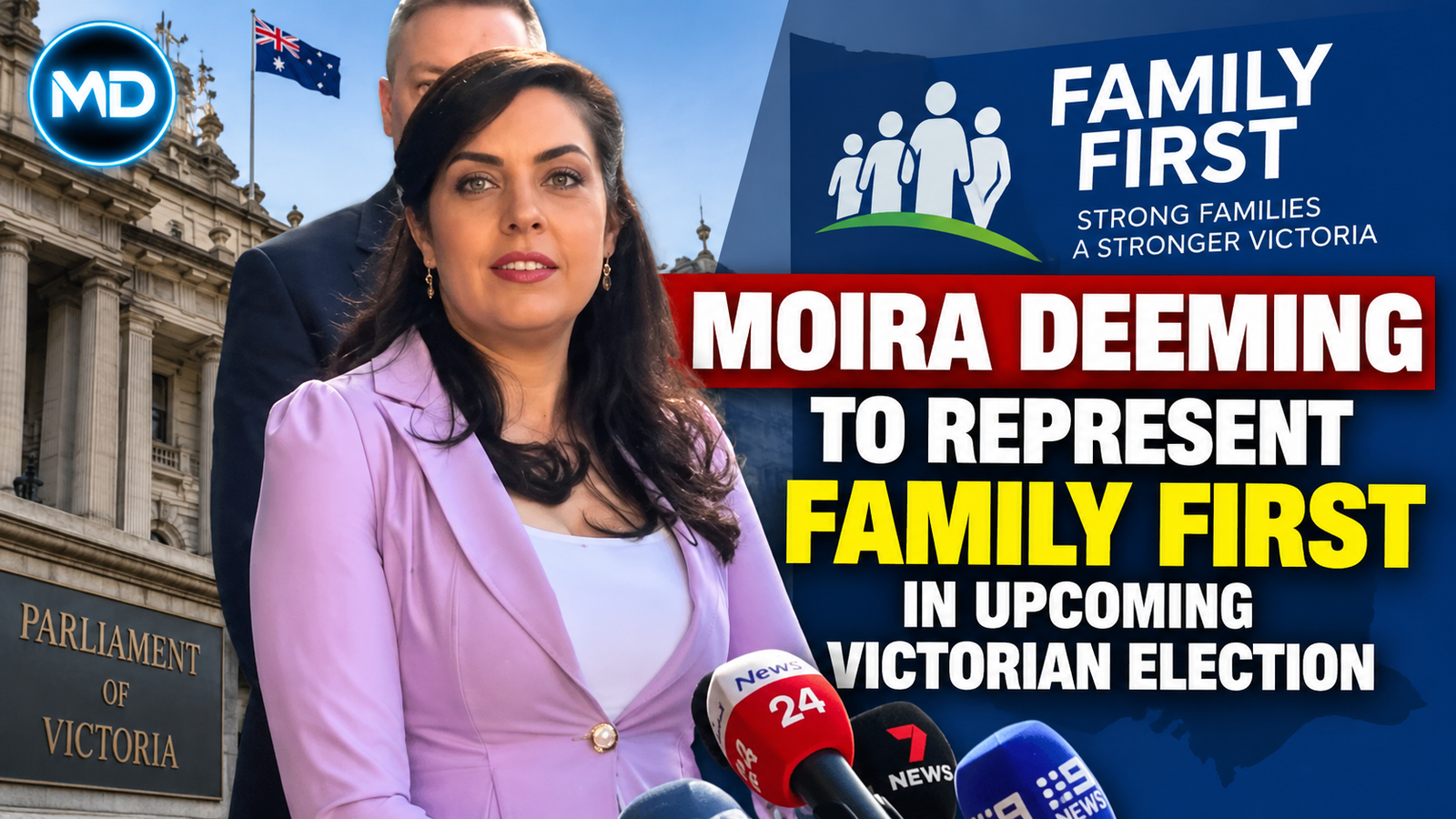 Moira Deeming to Represent Family First in Upcoming Victorian Election