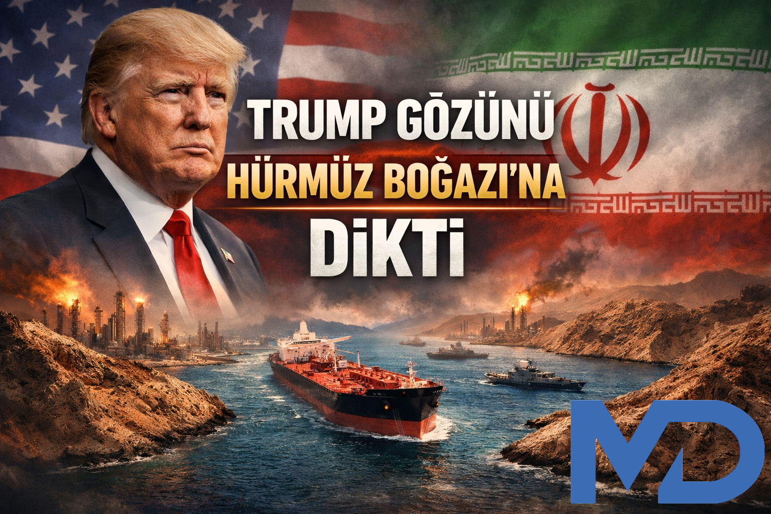 Donald Trump Gözünü Hürmüz Boğazı’na Dikti: Küresel Enerji ve Jeopolitik Dengeler Yeniden Tartışılıyor