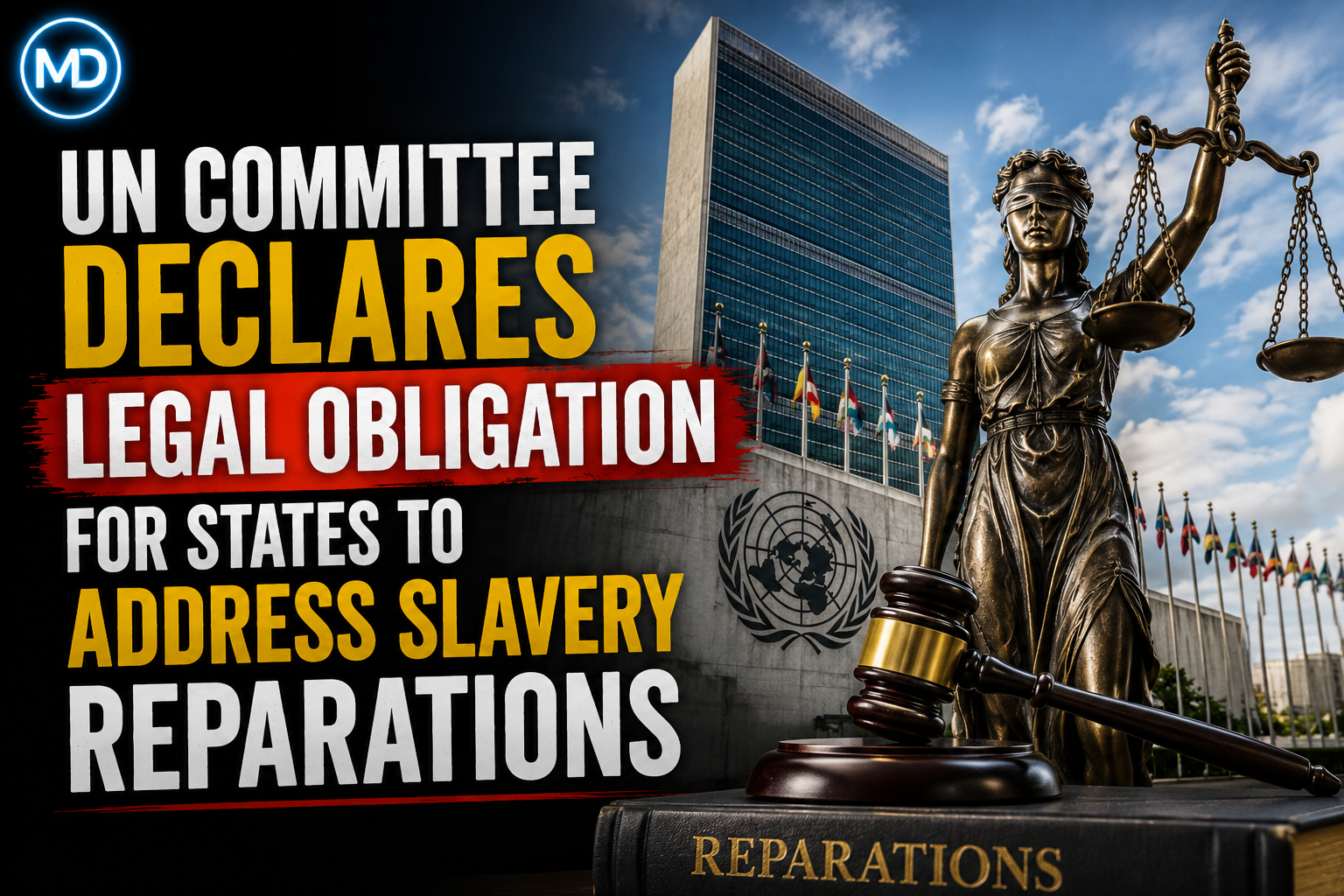 UN Committee Declares Legal Obligation for States to Address Slavery Reparations