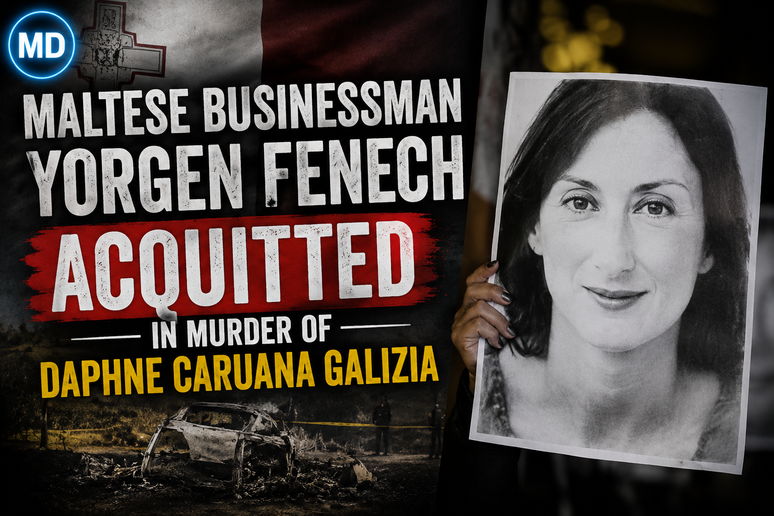 Maltese Businessman Yorgen Fenech Acquitted in Murder of Daphne Caruana Galizia