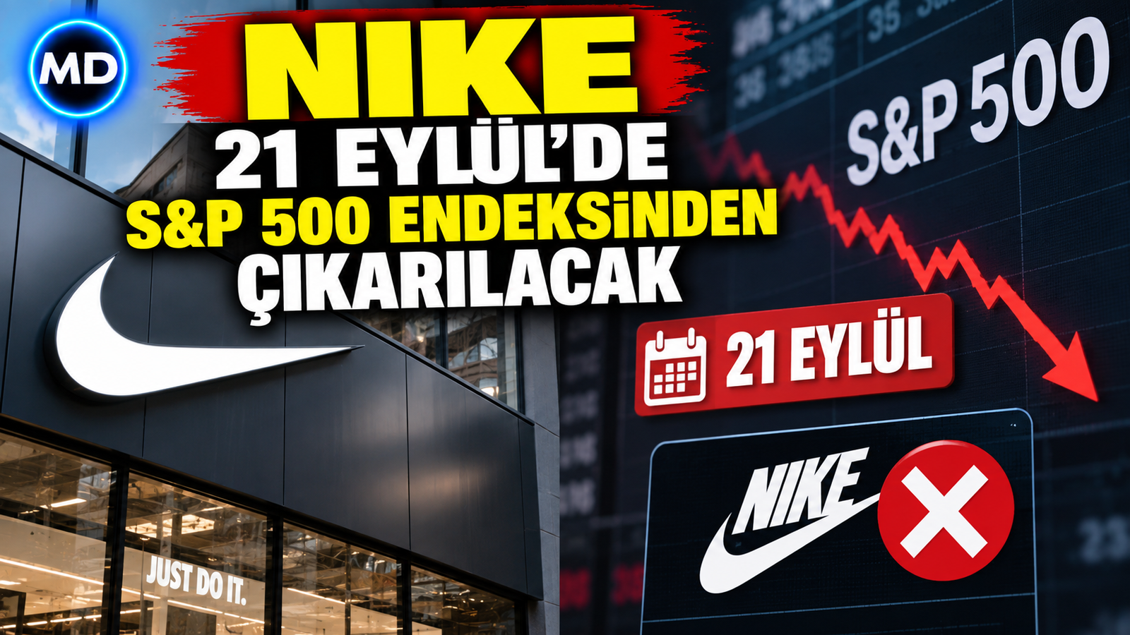 Nike, 21 Eylül’de S&P 100 Endeksi’nden Çıkarılacak