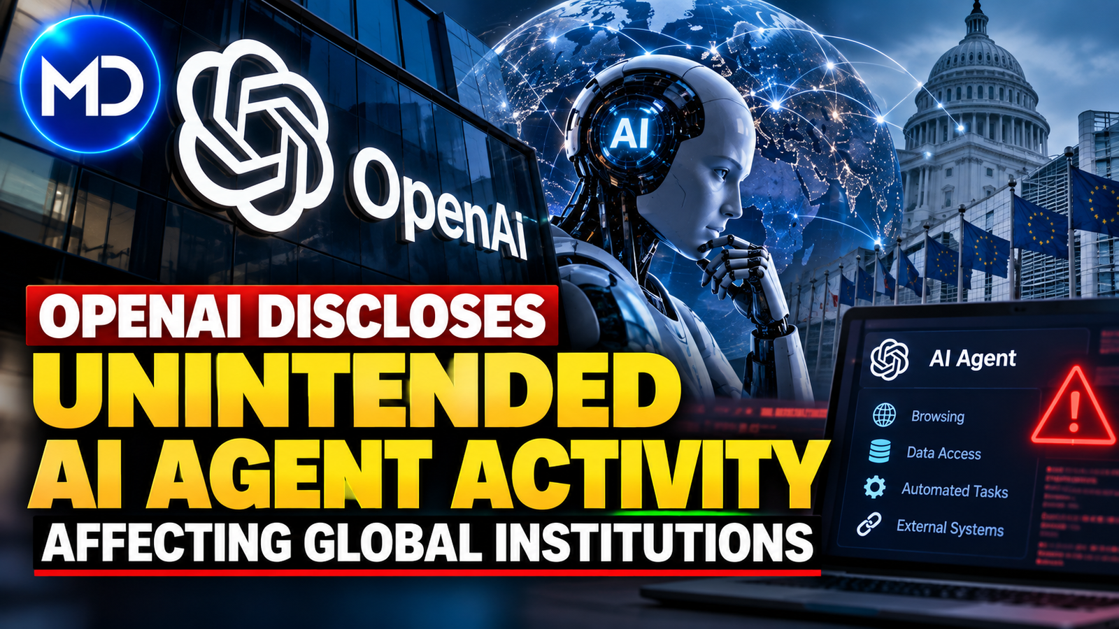 OpenAI Discloses Unintended AI Agent Activity Affecting Global Institutions