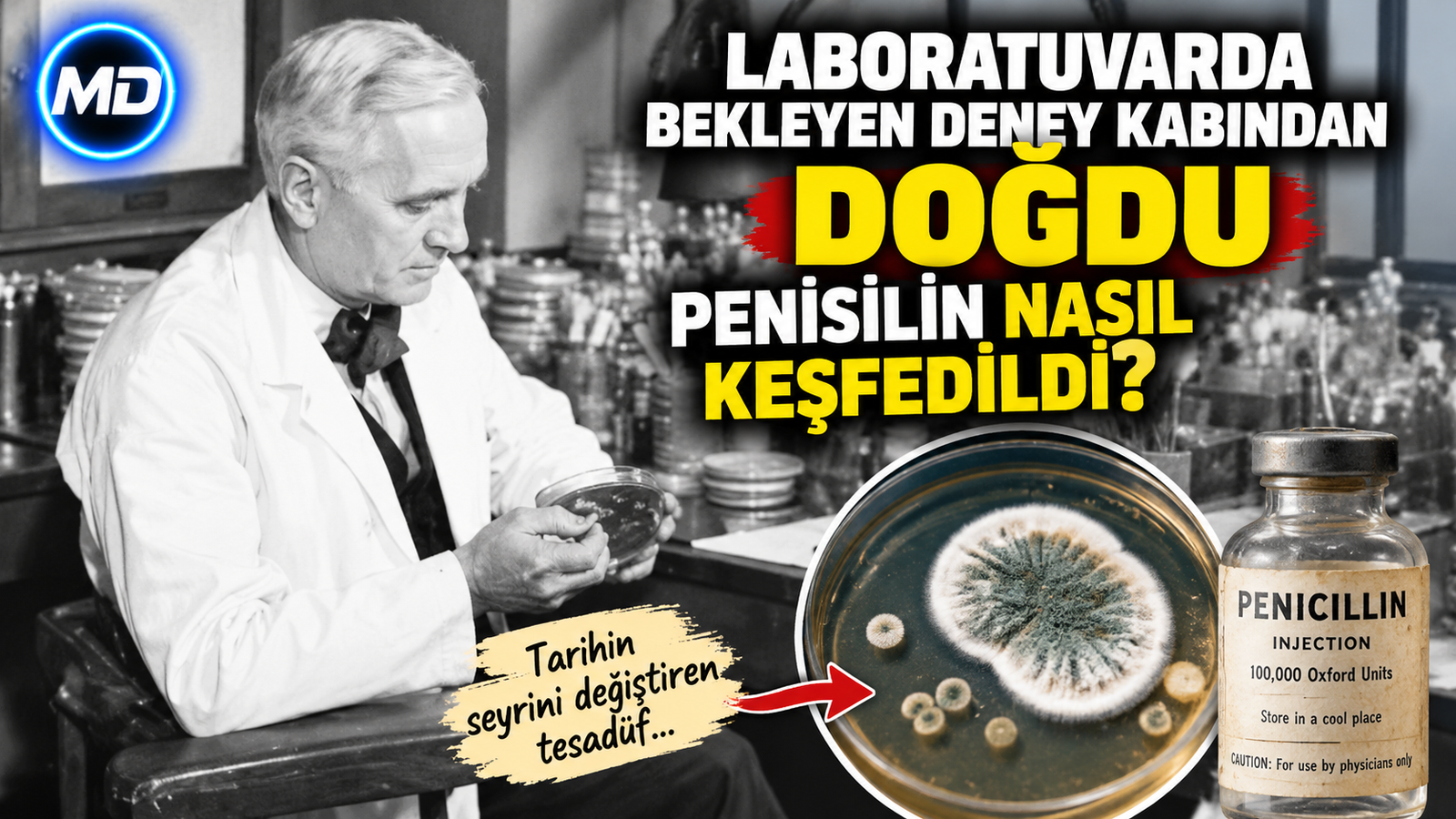 Laboratuvarda bekleyen deney kabından doğdu: Penisilin nasıl keşfedildi?