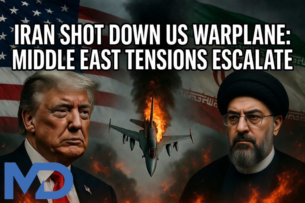 US Warplane Shot Down: Tensions Escalate in the Middle East