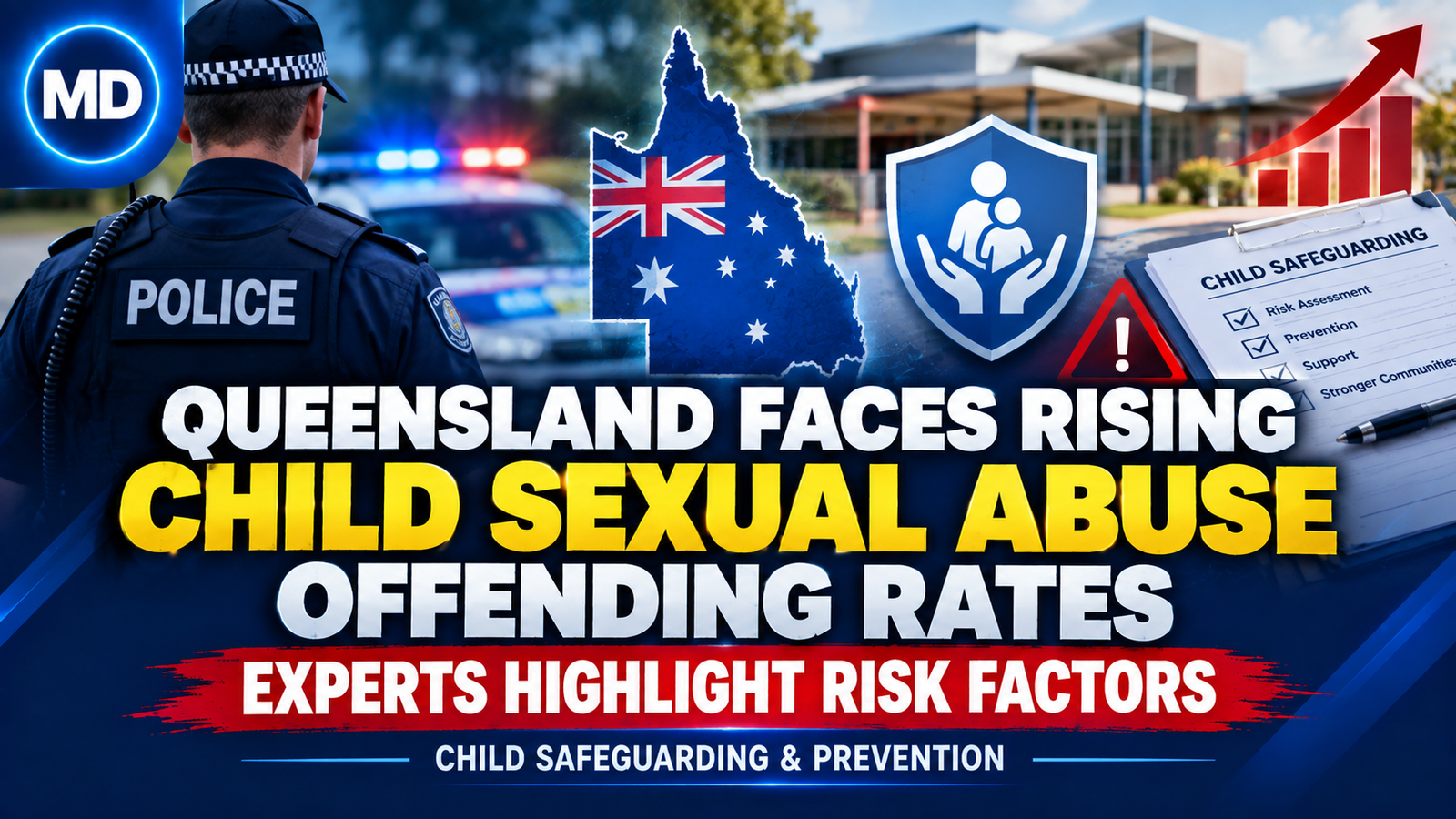 Queensland Faces Rising Child Sexual Abuse Offending Rates as Experts Highlight Risk Factors