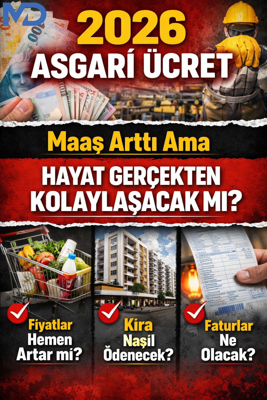 Türkiye’de 2026 Asgari Ücret Artışı: Rakamlar, Tartışmalar ve Ekonomiye Etkileri