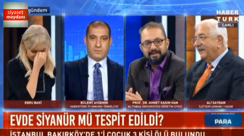 CANLI YAYINDA ALİ SAYDAM, PROF. DR. AHMET KASIM HAN'I BÖYLE UYARDI ''AHMET KAŞINMA''