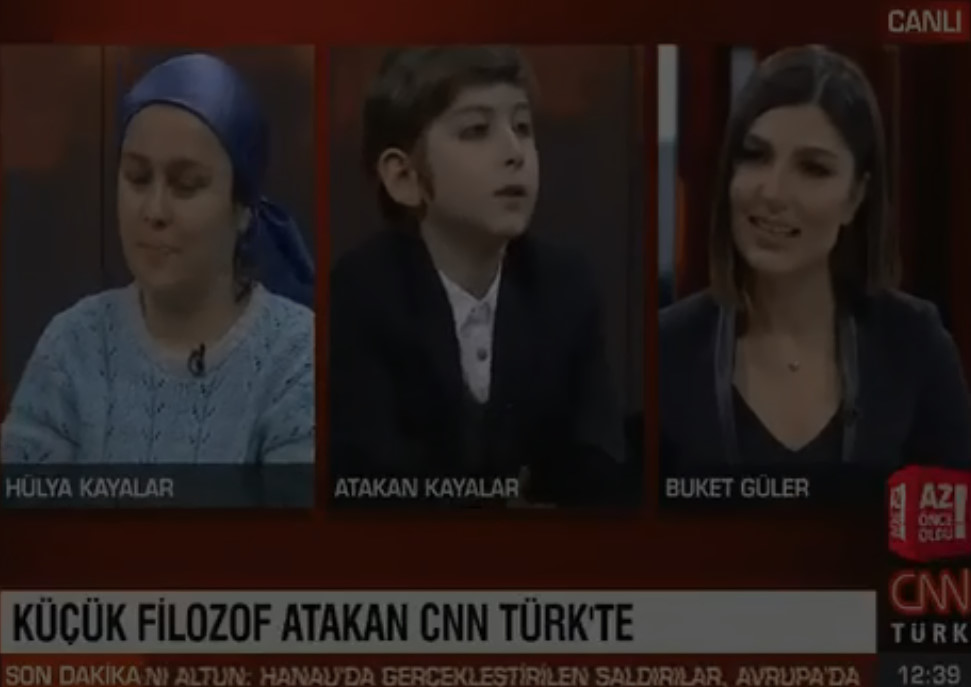 Küçük filozof Atakan’ın annesi açıkladı.