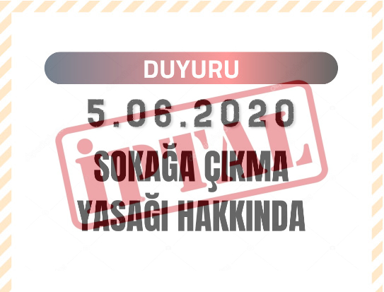 15 ilde bu hafta uygulanacak sokağa çıkma yasağı iptal edildi.