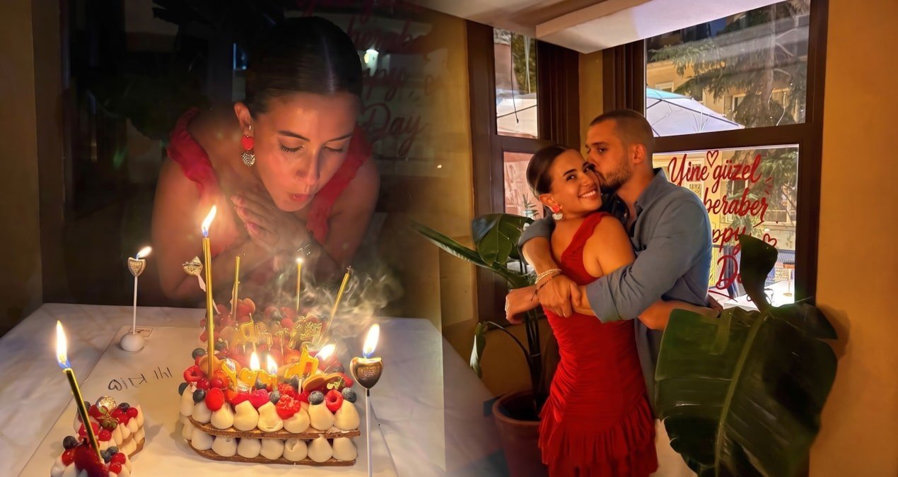 Buse Terim 36. yaşını Batu Son ve yakın dostlarıyla kutladı