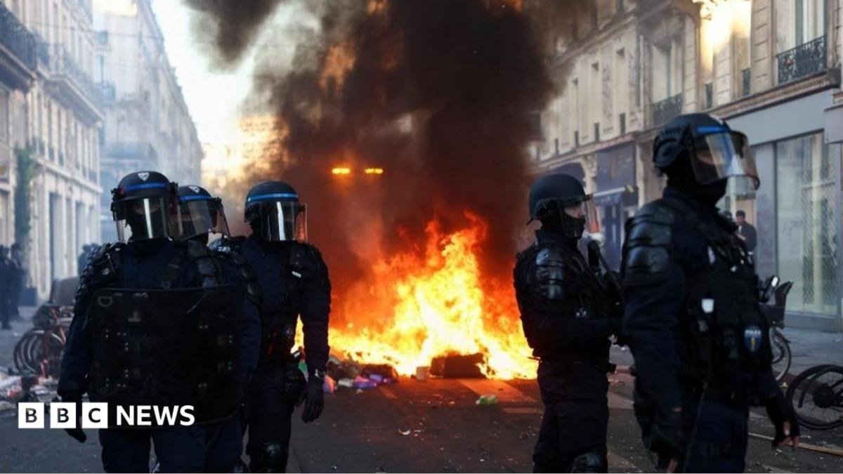 Emmanuel Macron Calls for Calm After Widespread Rioting and Looting Across France