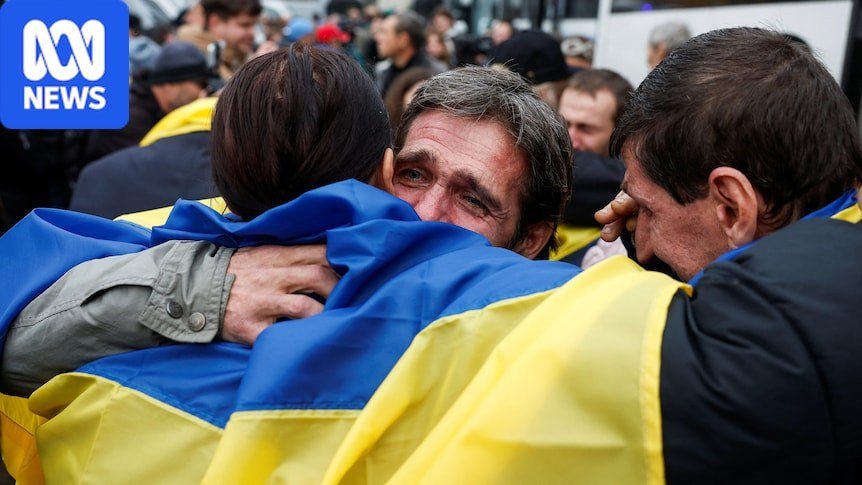 Evacuees From Russian-Occupied Oleshky Arrive in Ukraine Under Localized Ceasefire