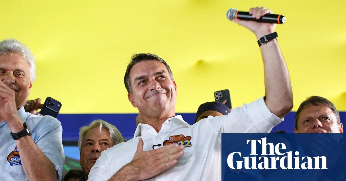 Flávio Bolsonaro Takes First-Round Lead in Brazilian Presidential Election