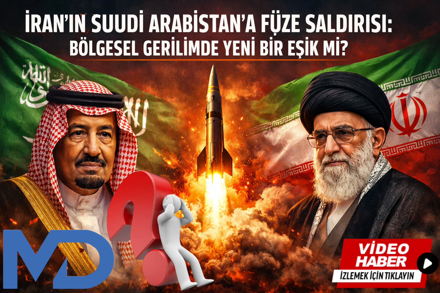 İran’ın Suudi Arabistan’a Füze Saldırısı: Bölgesel Gerilimde Yeni Bir Eşik mi?