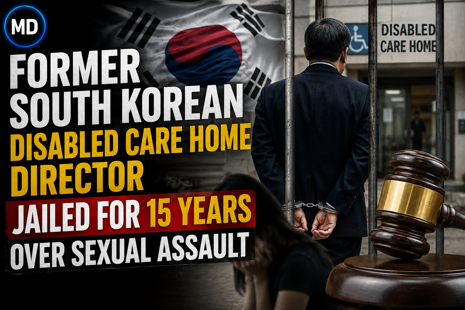 Former South Korean Disabled Care Home Director Jailed for 15 Years Over Sexual Assault