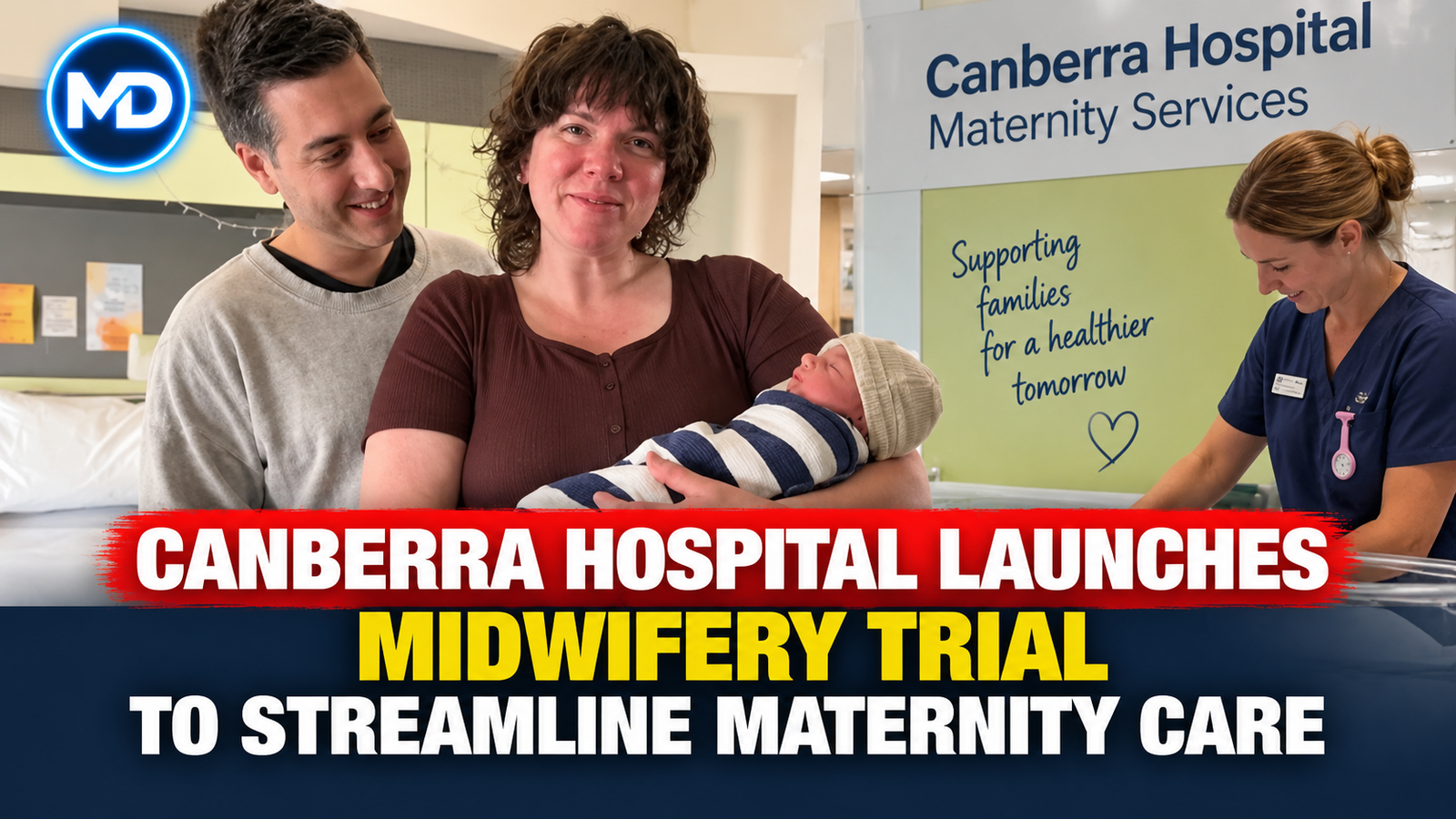 Canberra Hospital Launches Midwifery Trial to Streamline Maternity Care