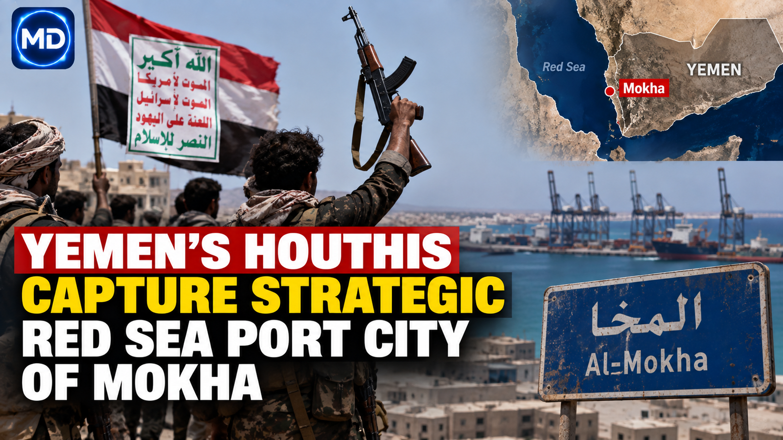 Yemen's Houthis Capture Strategic Red Sea Port City of Mokha