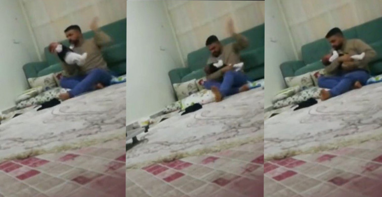 Gaziantep’te Vicdansız Baba! 3 Aylık Bebeğini Öldüresiye Dövdü