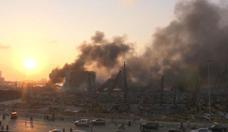 Lübnan'da patlama: En az 10 kişi hayatını kaybetti