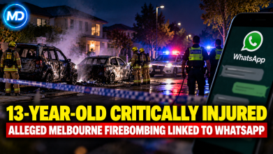 Teenager Critically Injured in Melbourne Arson Attack Ordered via WhatsApp