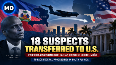 18 Suspects Transferred to US Over 2021 Assassination of Haitian President Jovenel Moïse