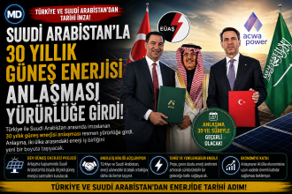 Suudi Arabistan’la 30 yıllık güneş enerjisi anlaşması yürürlüğe girdi