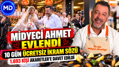 Midyeci Ahmet evlendi: 10 gün ücretsiz ikram sözü için gözler Akaretler’de