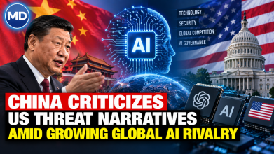 China Criticizes US 'Threat Narratives' Amid Growing Global AI Rivalry