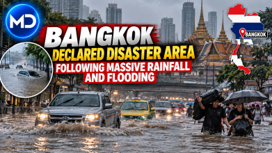 Bangkok Declared Disaster Area Following Massive Rainfall and Flooding