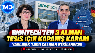 BioNTech’ten üç Alman tesis için kapanış kararı: Yaklaşık 1.800 çalışan etkilenecek