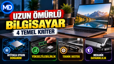 Uzun Ömürlü Bilgisayar Seçiminde Öne Çıkan 4 Kriter