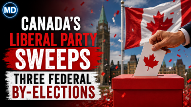 Canada's Liberal Party Sweeps Three Federal By-Elections