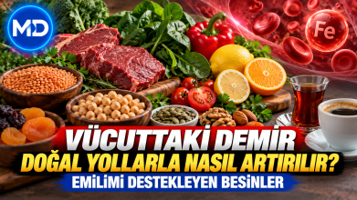 Vücuttaki Demir Doğal Yollarla Nasıl Artırılır? İşte Emilimi Destekleyen Besinler