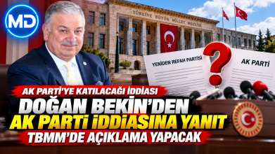 Doğan Bekin’den AK Parti iddiasına yanıt: TBMM’de açıklama yapacak