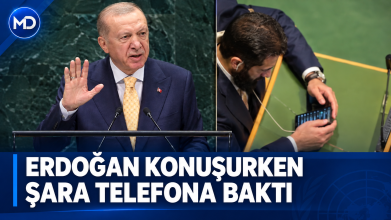 Erdoğan’ın BM konuşması sırasında Ahmed Şara’nın telefonuna baktığı anlar gündem oldu