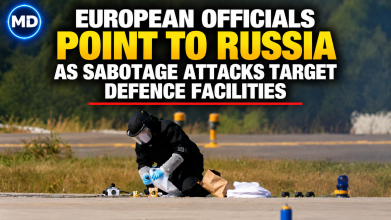 European Officials Point to Russia as Sabotage Attacks Target Defence Facilities