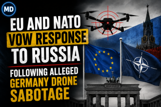 EU and NATO Vow Response to Russia Following Alleged Germany Drone Sabotage