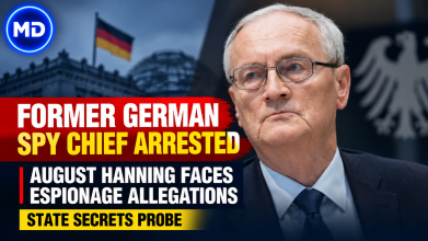 Former German Intelligence Chief August Hanning Arrested on Espionage Charges