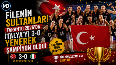 Filenin Sultanları, Taranto 2026’da İtalya’yı 3-0 yenerek şampiyon oldu
