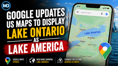 Google Updates US Maps to Display Lake Ontario as Lake America
