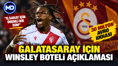 Galatasaray için Winsley Boteli açıklaması: 30 milyon avro iddiası