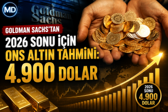 Goldman Sachs’tan 2026 sonu için ons altın tahmini: 4.900 dolar